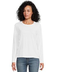 Madewell - Northside Long Sleeve T-Shirts Clothing Xl 14-16) Cotton - Lyst