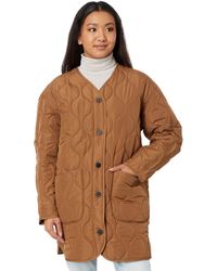 Lucky Brand - Reversible Shine Quilted Liner Jacket - Lyst