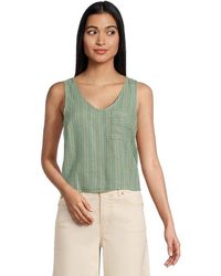 Toad&Co - Taj Hemp Button Back Tank Top Clothing, Elastane/Lyocell/Tencel - Lyst