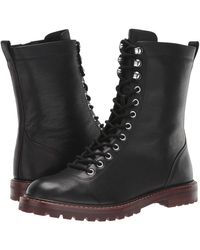 J.Crew Leather Lace-up Micah Boot - Black