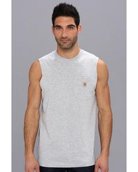 Carhartt - Workwear Pocket Sleeveless T-shirt - Lyst