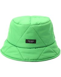 Kate Spade - Sam Quilted Bucket Hat - Lyst