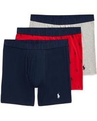 Polo Ralph Lauren - Classic Fit Stretch Boxer Brief 3-pack - Lyst