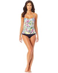 Anne Cole Synthetic Liz Twist Tankini Top Womens Clothing Tops Sleeveless and tank tops 