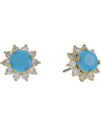 Kate Spade - Halo Studs - Lyst