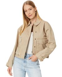 Madewell - Cropped Cargo Jacket - Lyst