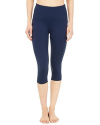 Skechers - Go Walk High Waisted Capri Leggings Casual Pants, Nylon/Spandex - Lyst