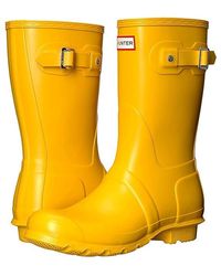 HUNTER - Original Short Rain Boots 1, Rubber - Lyst