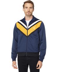 fred perry panel track jacket