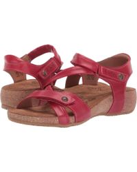 Taos Footwear Leather Zen Sandals - Lyst