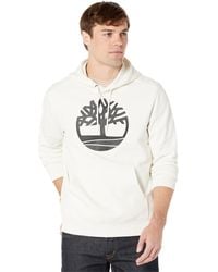 Timberland - Core Tree Logo Pullover Hoodie Brushback - Lyst