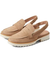 leather lug mule