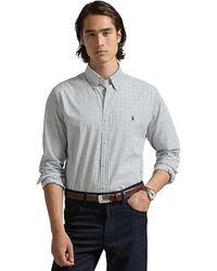 Polo Ralph Lauren - Classic Fit Plaid Stretch Poplin Shirt (/ ) Clothing - Lyst