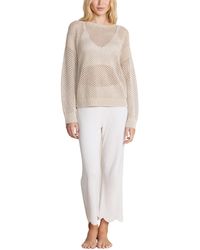 Barefoot Dreams - Sunbleached Open Stitch Pullover - Lyst