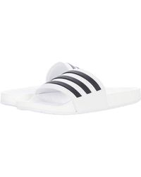 womens black adidas slides