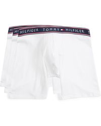 Tommy Hilfiger - Cotton Stretch Boxer Brief 3-pack - Lyst