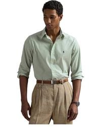 Polo Ralph Lauren - Classic Fit Striped Stretch Poplin Shirt (4655S Polo/) Clothing - Lyst