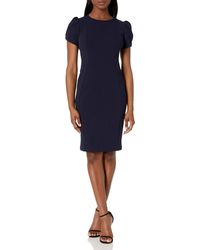 calvin klein women's essential sleeveless sheath