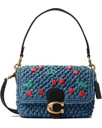 coach raffia bag