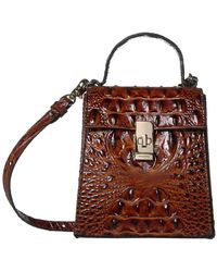 brahmin snakeskin crossbody