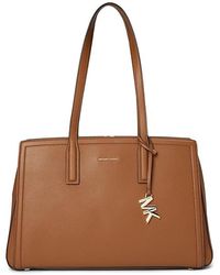 MICHAEL Michael Kors - Laila Medium Tote Tote Handbags, Leather/Polyester - Lyst