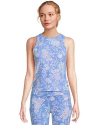 Lilly Pulitzer - Candia Active Bra Tank Top Up Clothing, Nylon/Spandex - Lyst