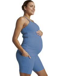 Beyond Yoga - Spacedye Keep Your Cool Maternity Slim Racerback - Lyst