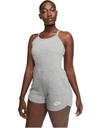 strapless nike romper