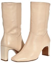 naturalizer white boots