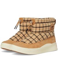 Sorel - Out N About Iv Puffy Waterproof Boots Tawny Buff/Night Shadow 8.5 B - Lyst