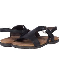 Naot Leather Adjustable Strap Sandals Olivia White - Medium - modernprecast.com