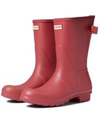 Red Wellington and rain boots for Women 