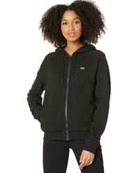 lacoste zip hoodie