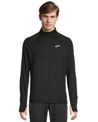 Brooks - Dash 1/4 Zip 3.0 Sweatshirt, Polyester/Spandex - Lyst