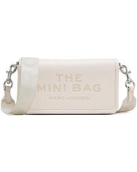 Marc Jacobs - The Leather Mini Bag (Cotton) Cross Body Handbags - Lyst