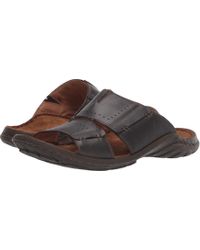 josef seibel mens leather sandals