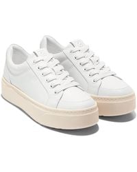 Cole Haan - Grandpro Max Platform Sneakers (Optic/Ivory) Shoes - Lyst