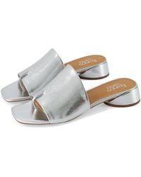 Franco Sarto - Loran Slide Sandals ( Metallic) Sandals - Lyst