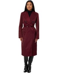 Avec Les Filles - Stretch Cotton Belted Trench Coat - Lyst