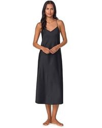 Ralph Lauren - Satin V-Neck Sleeveless Maxi Gown Pajama Lg (Us 12-14) Polyester/Satin - Lyst