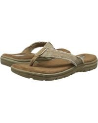 Skechers Sandals, slides and flip flops for Men | Online Sale up to 54% off  | Lyst