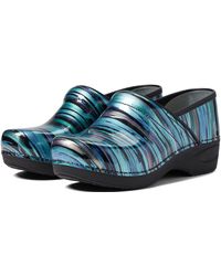 blue dansko clogs sale