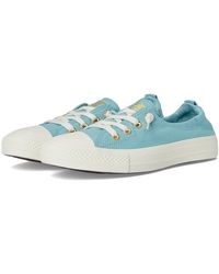 Converse - Chuck Taylor All Star Shoreline Slip-On Sneaker Cold Weather Boots Vernal Pool/Egret/ Canvas - Lyst