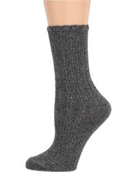 Hue Sleepwell Slipper Socks - Black