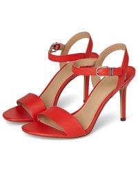 Ralph Lauren - Gwen Nappa Leather Sandals Wedge Shoes 11 B - Lyst