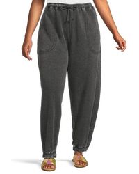 Free People - Slow It Down Joggers Clothing Lg 12) Cotton/Polyester - Lyst