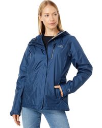 L.L. Bean - Trail Model Rain Jacket Fleece-lined - Lyst