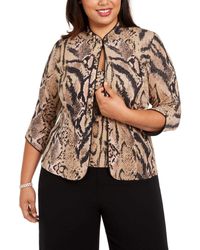 alex evening plus tops