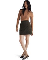 Madewell - Wool-blend Cargo Mini Skirt - Lyst