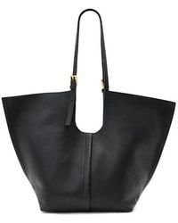 AllSaints - Ara East/West Tote Handbags, Leather - Lyst